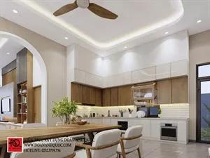 Thiết kế nội thất nhà cấp 4 hiện đại đơn giản tại Phan Thiết